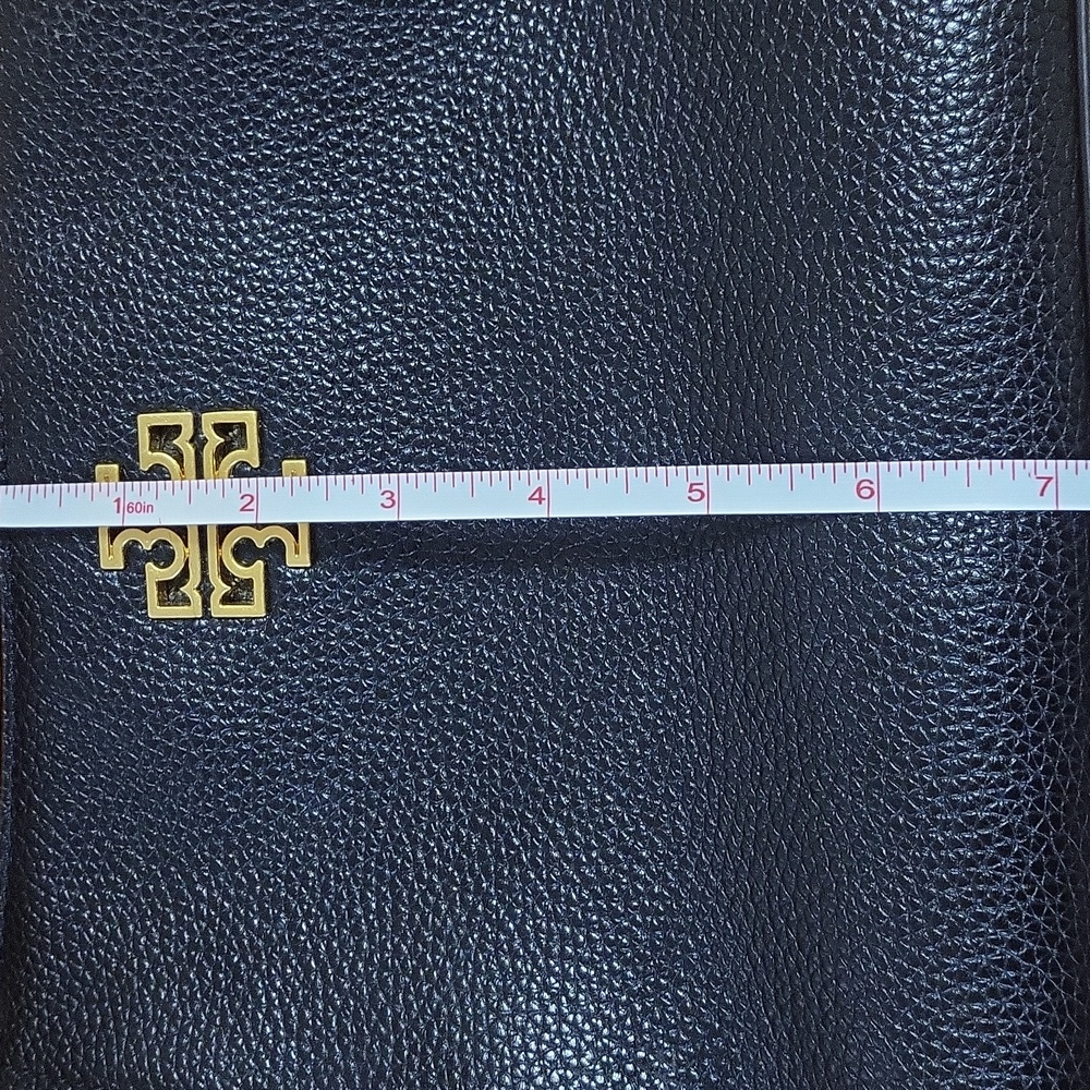 Tory Burch Britten Pebbled Leather Crossbody Tote NWOT - Picture 9 of 10